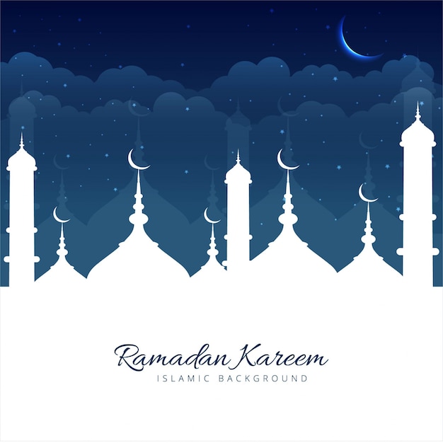 Vecteur gratuit ramadan kareem background
