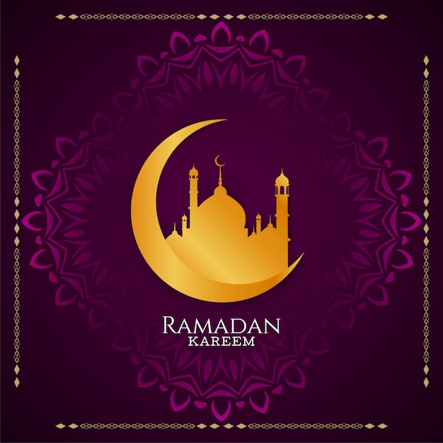 Ramadan Kareem Festival Islamique Vector Background