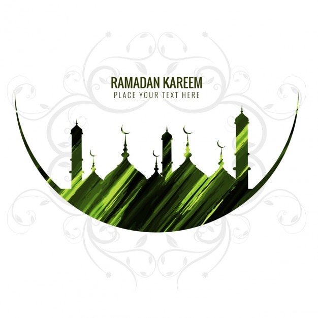 Vecteur gratuit ramadan kareem fond