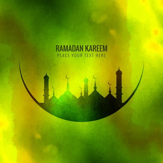 Vecteur gratuit ramadan kareem fond