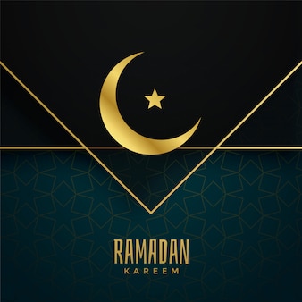 Ramadan kareem islamic festival conception de voeux