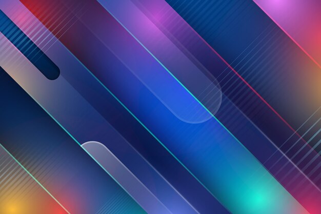 Résumé dégradé avec fond de lignes diagonales
