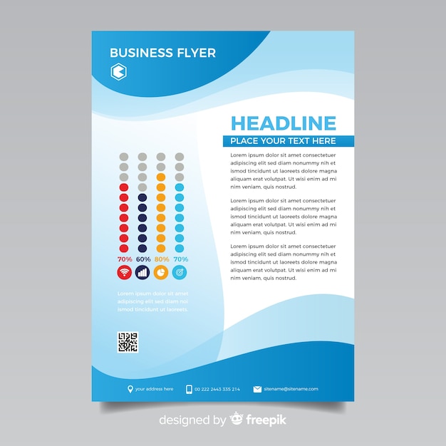 Résumé De Flyer Business Template