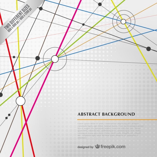 Vecteur gratuit résumé de fond avec des lignes