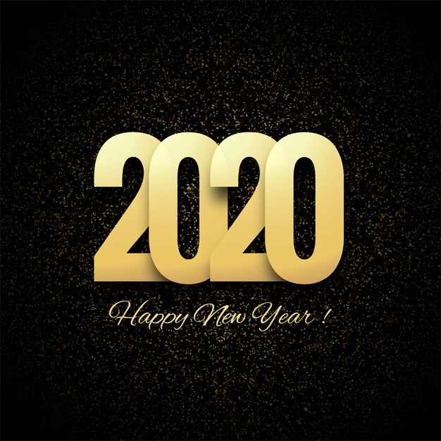 Résumé de fond de voeux 2020 nouvel an