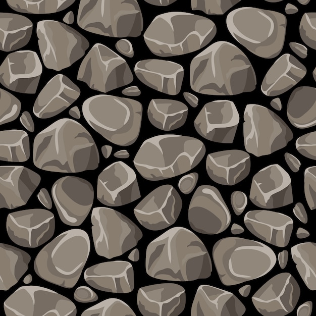 Rock Seamless Pattern