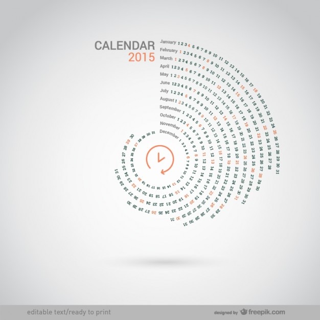 Ronde 2015 Calendrier