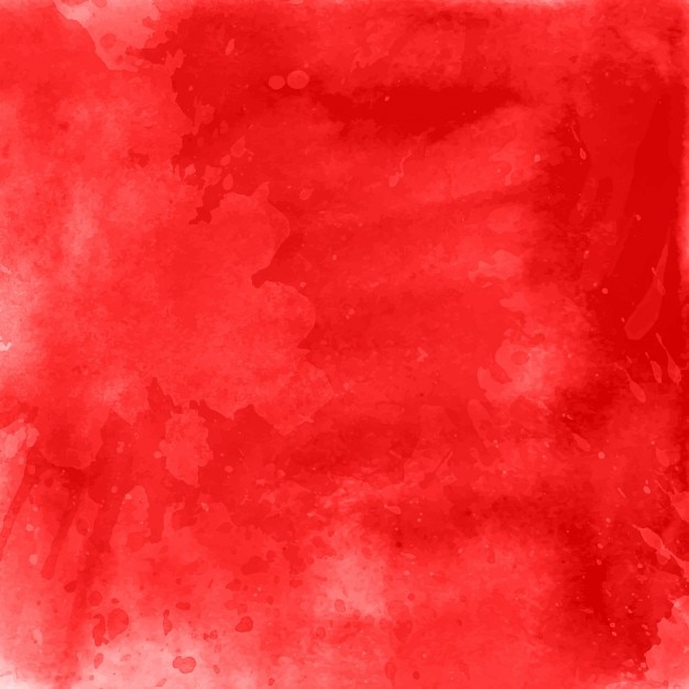 Vecteur gratuit rouge fond d&#39;aquarelle