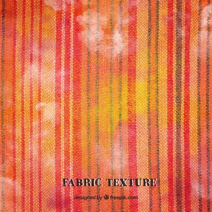 Vecteur gratuit rouge et orange texture du tissu