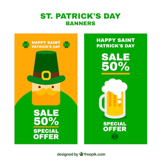 Saint-patrick Bannières Web