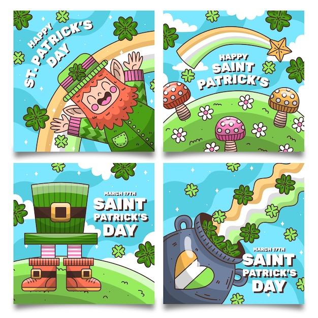 La Saint-patrick Instagram Posts