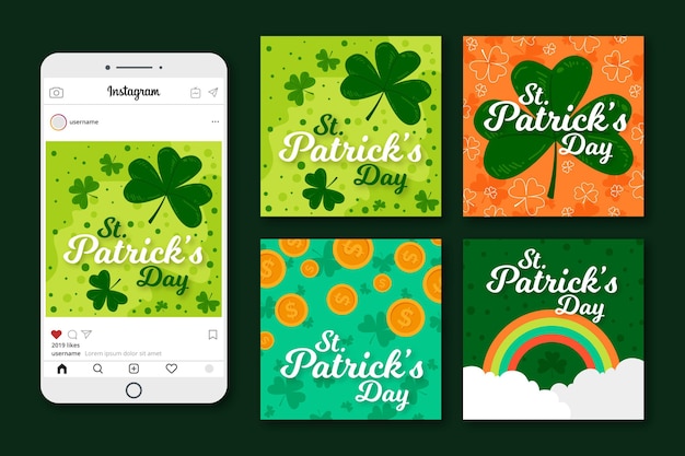 La Saint-patrick Instagram Posts