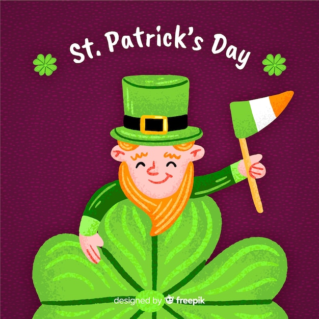 Vecteur gratuit saint patrick