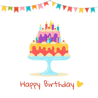Salutation Plate De Gateau D Anniversaire Dessert Delicieux De Dessin Anime Tarte Aux Bonbons De Fete De Vacances Illustration Isole Sur Fond Blanc Vecteur Premium Salutation Plate De Gateau D Anniversaire Dessert Delicieux De Dessin Anime Tarte Aux Bonbons De Fete De Vacances Illustration Isole Sur Fond Blanc Vecteur Premium