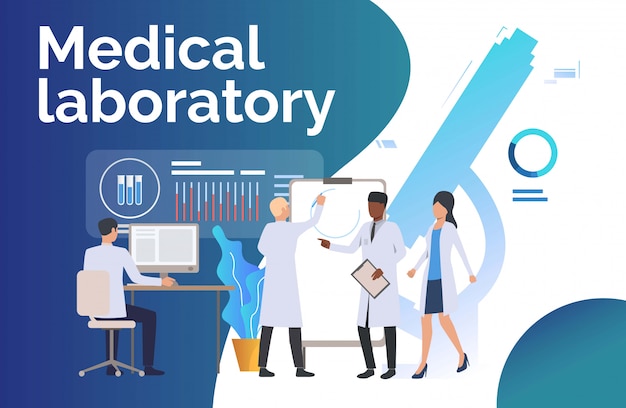 Scientifiques Analysant Des Données Médicales