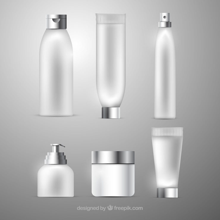 Vecteur gratuit set d&#39;accessoires de beauté