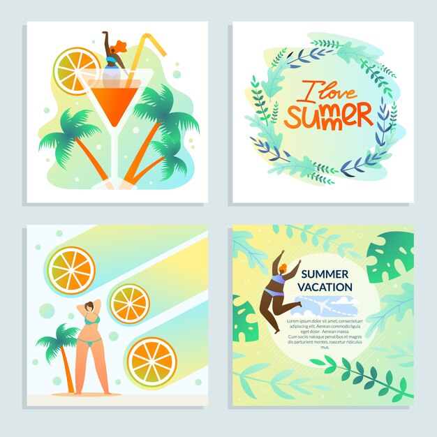 Set Girl and Citrus I Summer, meilleures vacances.