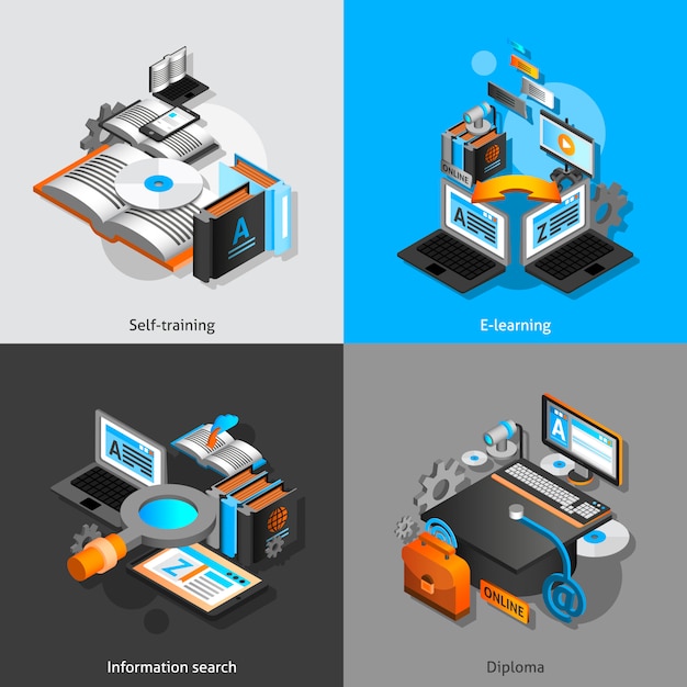 Set Isométrique E-learning