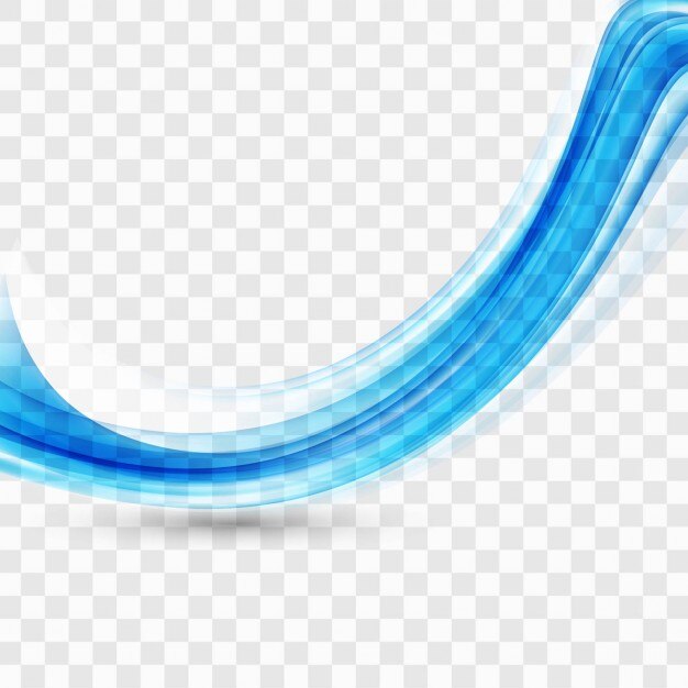 Shiny fond vague bleue
