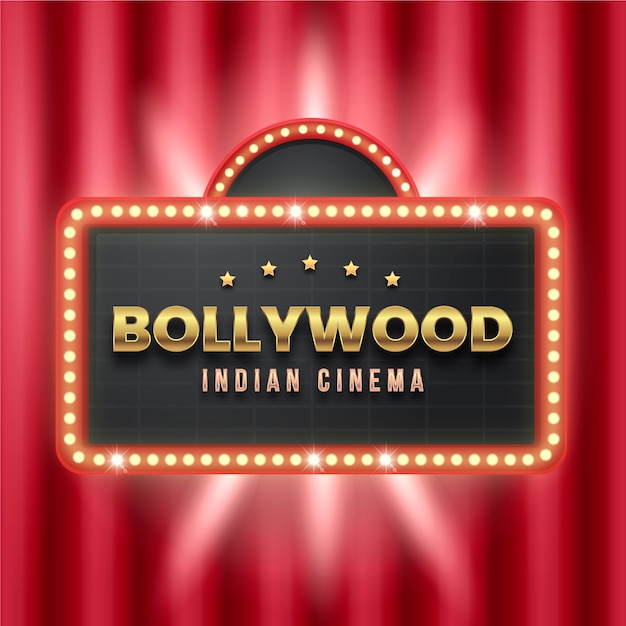 Signe De Cinéma Bollywood Réaliste