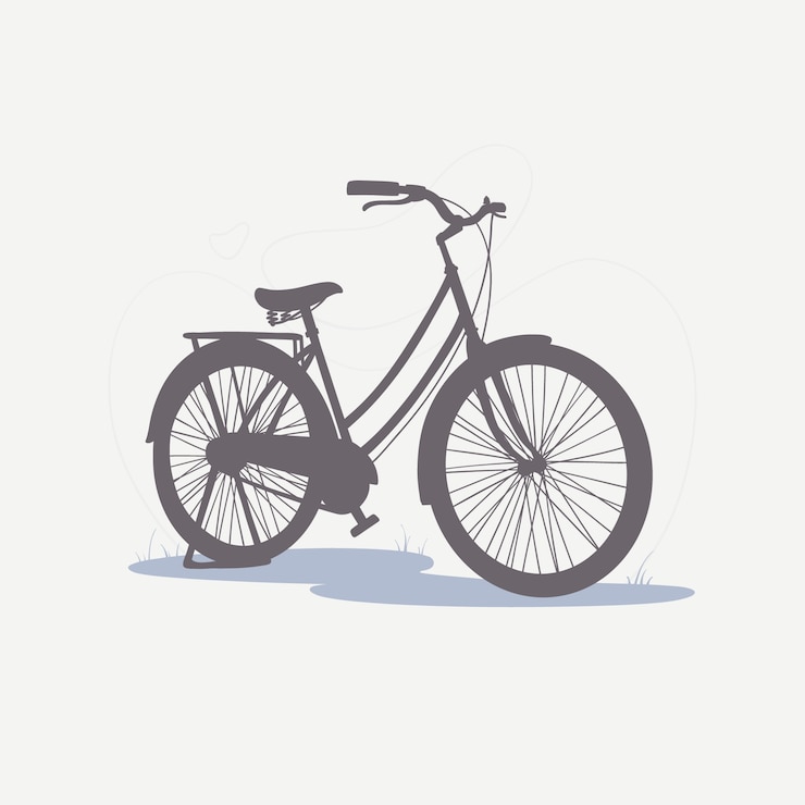 Vecteur gratuit silhouette sport de conception plate