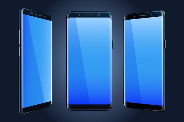 Smartphone Dans Différentes Vues