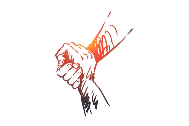Illustration De Concept Abstrait D Assistance Mutuelle Programme D Entraide Entraide Soutien Aux Entreprises Services Bancaires Mobiles Travail D Equipe Groupe De Personnes Se Serrant La Main Vecteur Gratuite
