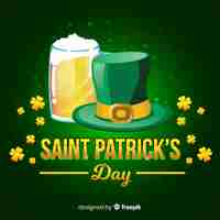 Vecteur gratuit st. patrick's background