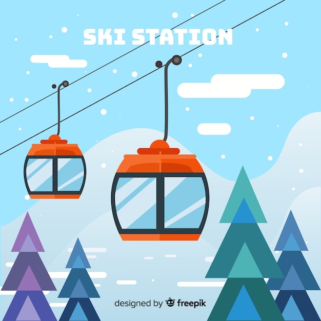 Station De Ski Plat