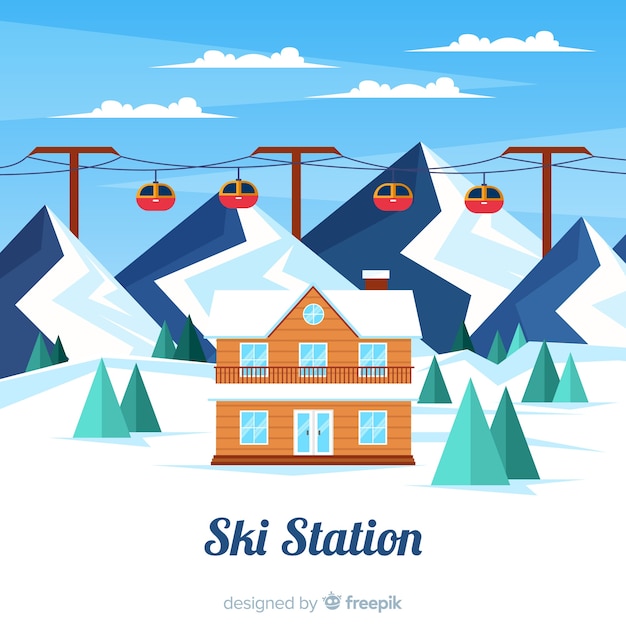 Station De Ski Plat