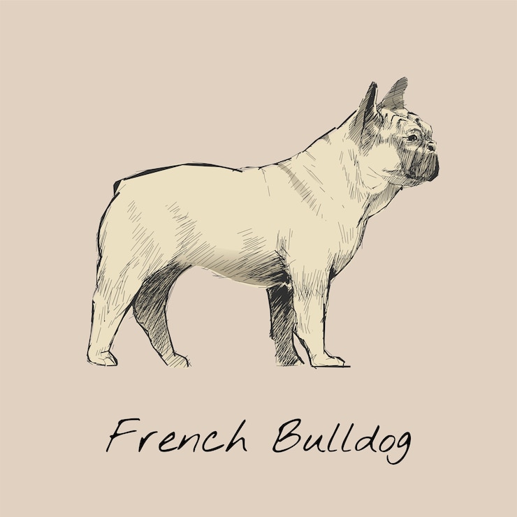 Vecteur gratuit style de dessin d'illustration de chien