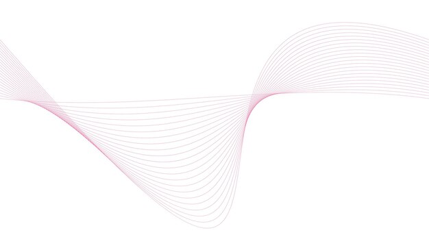 Style de fond abstrait numérique de ligne