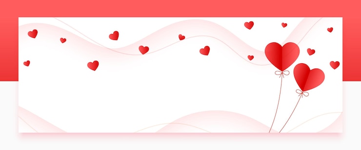 Vecteur gratuit style papier cœur d'amour ballon dessin de papier peint romantique