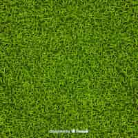Vecteur gratuit style réaliste de fond herbe verte