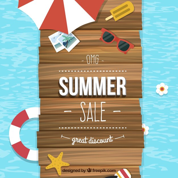 Summer Sale Background