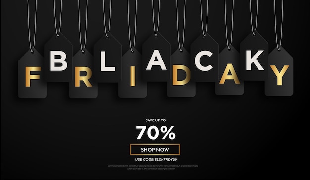 Super vente du Black Friday avec Black Tagf