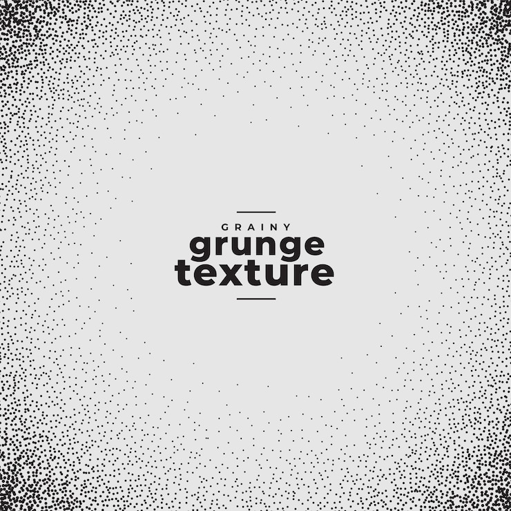 Vecteur gratuit superposition granuleuse abstraite fond de texture grunge pointillé