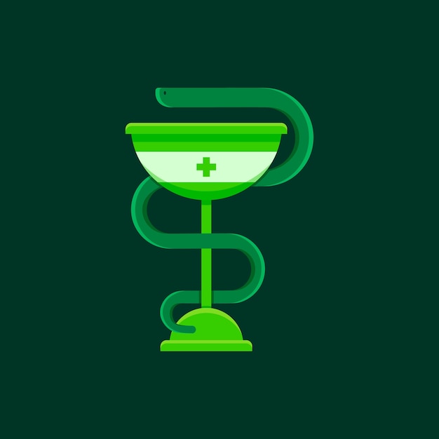 Vecteur gratuit symbole médical et pharmaceutique design plat