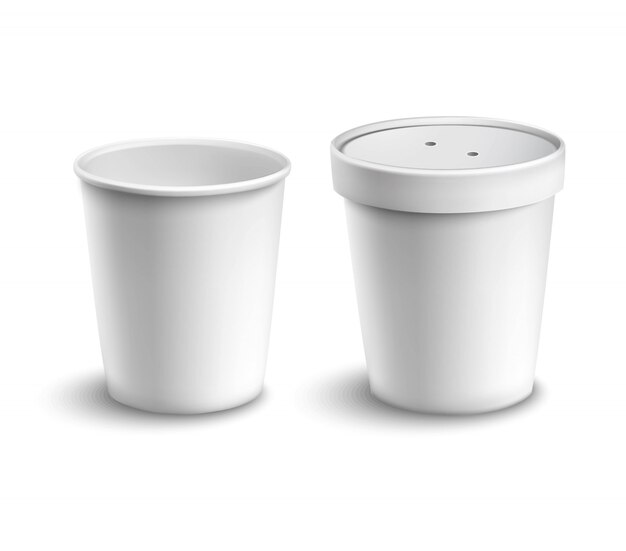 Tasse à café en blanc