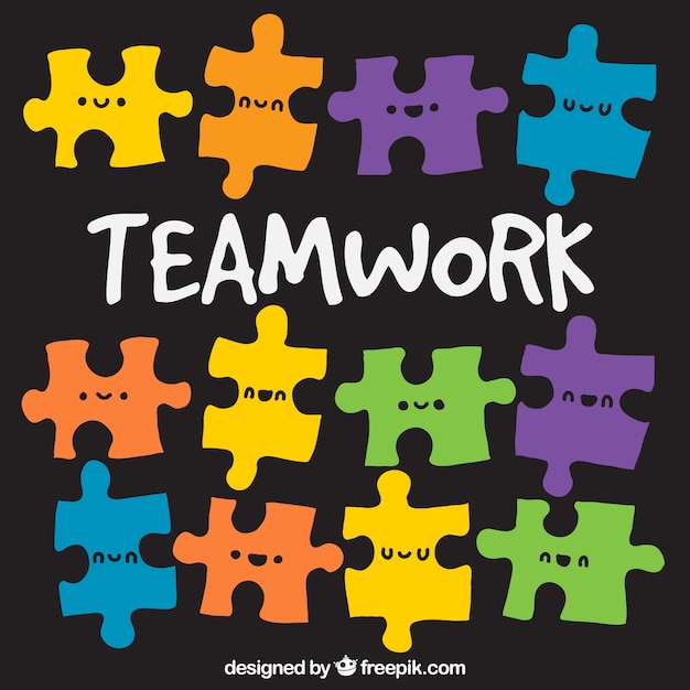 Vecteur gratuit teamwork concept