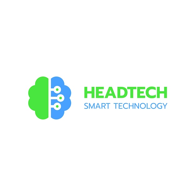 Vecteur gratuit technologie logo template