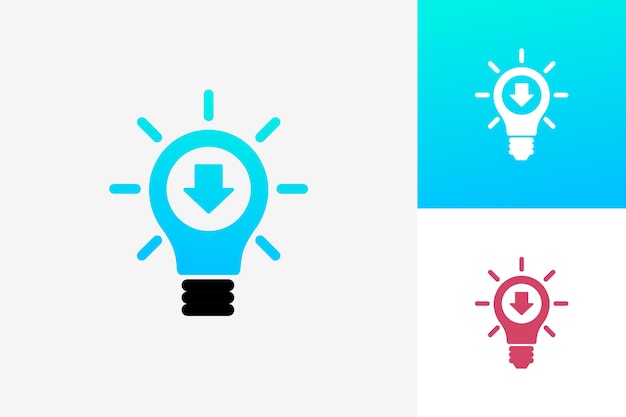 Télécharger idée logo template design vecteur, emblème, concept de design, symbole créatif, icône