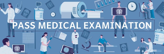 En-tête D'examen Médical