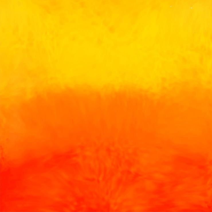 Vecteur gratuit texture aquarelle dans les tons orange jaune