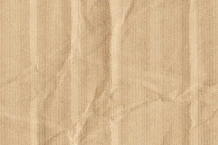 Vecteur gratuit texture de carton réaliste