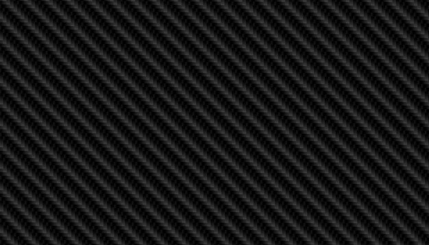 Texture de motif en fibre de carbone noire