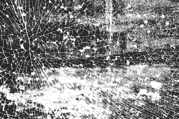 Vecteur gratuit texture de la paroi craquée par des éclaboussures d'encre