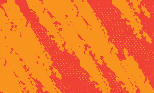 Texture de peinture grunge orange avec fond de demi-teintes