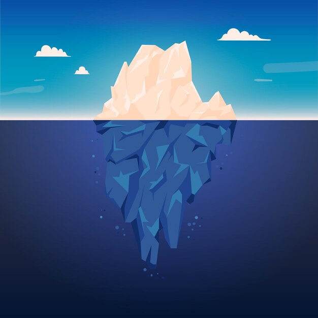 Thème d'illustration Iceberg