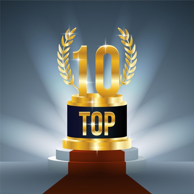 Top 10 du prix du meilleur podium